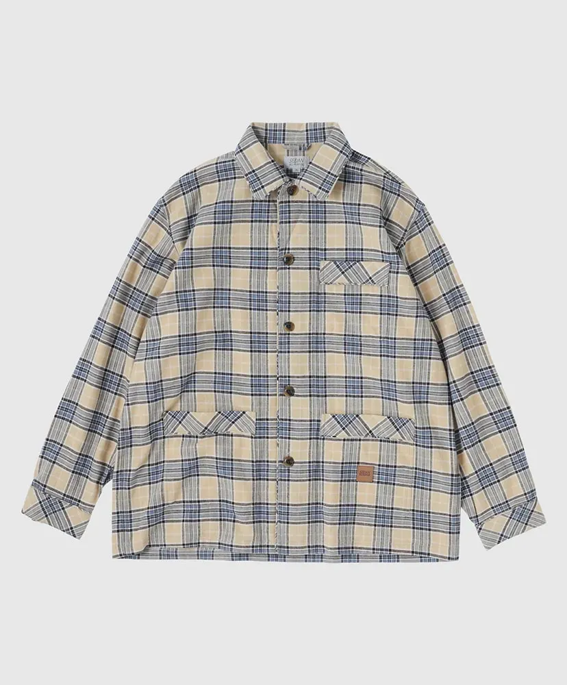 Plaid Sleeping Jacket