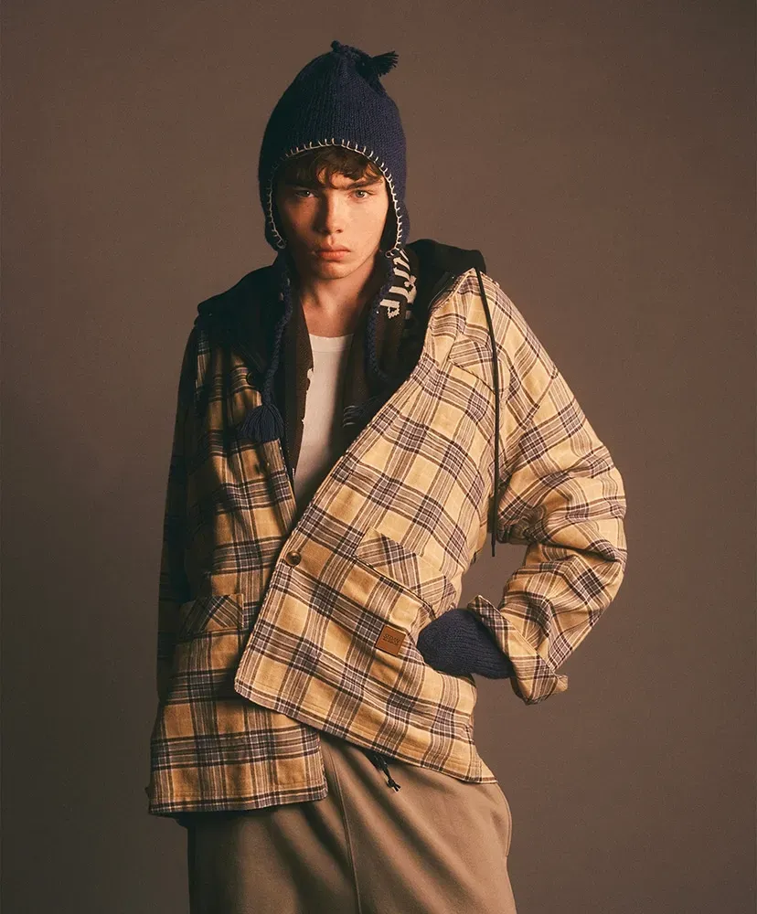 Plaid Sleeping Jacket