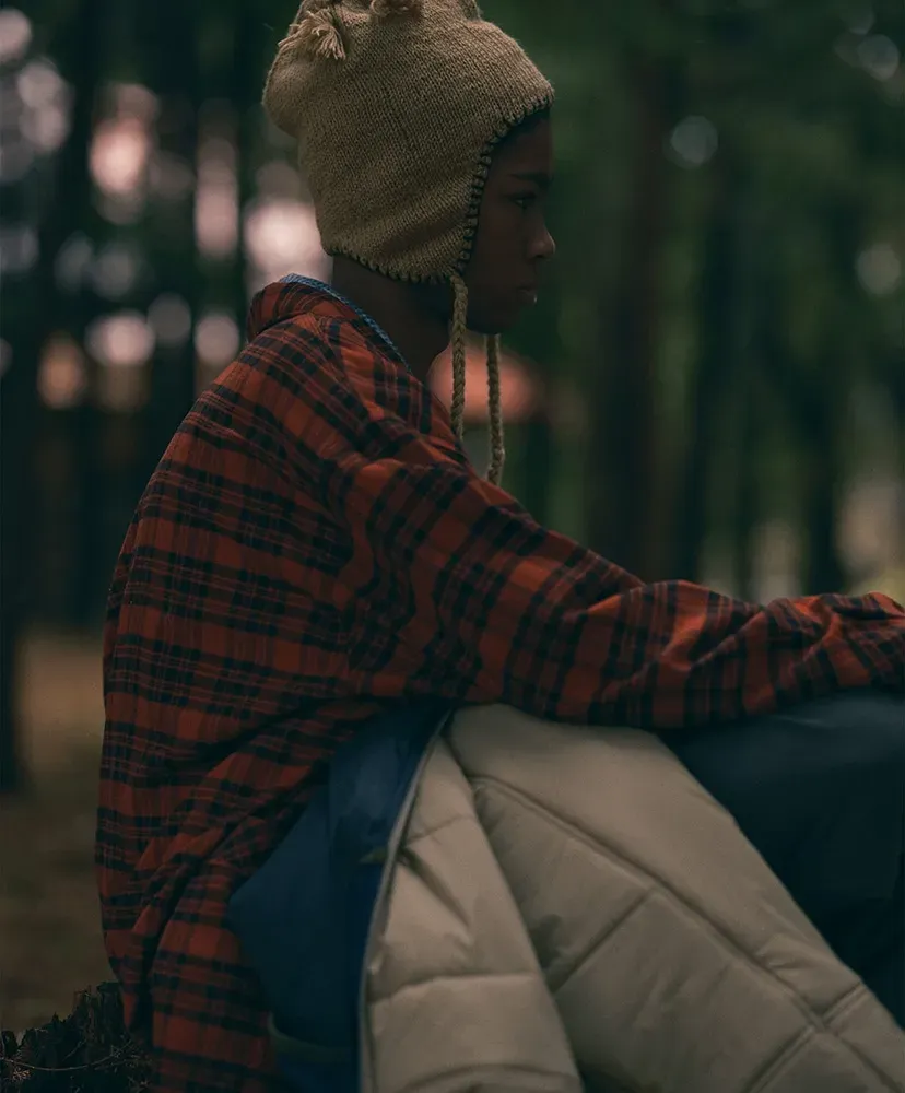 Plaid Sleeping Jacket