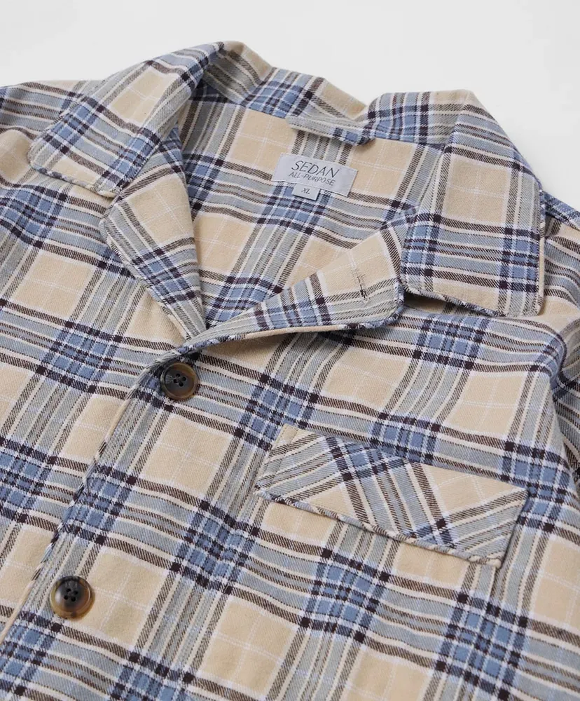 Plaid Sleeping Jacket