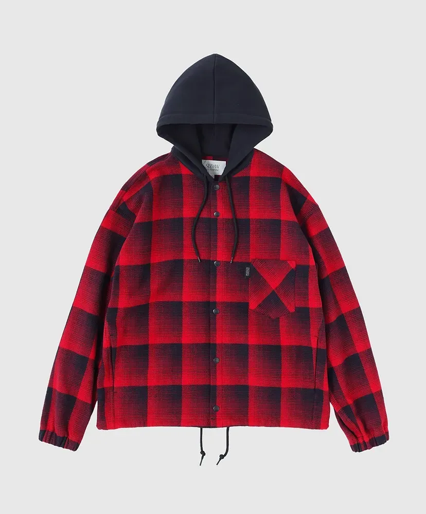 Flannel Hoodie