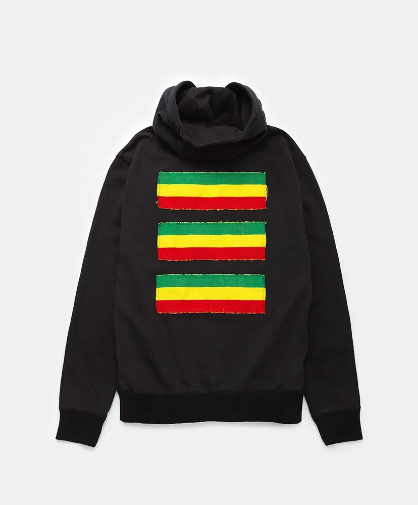 Hoody With Ghanaian Kente