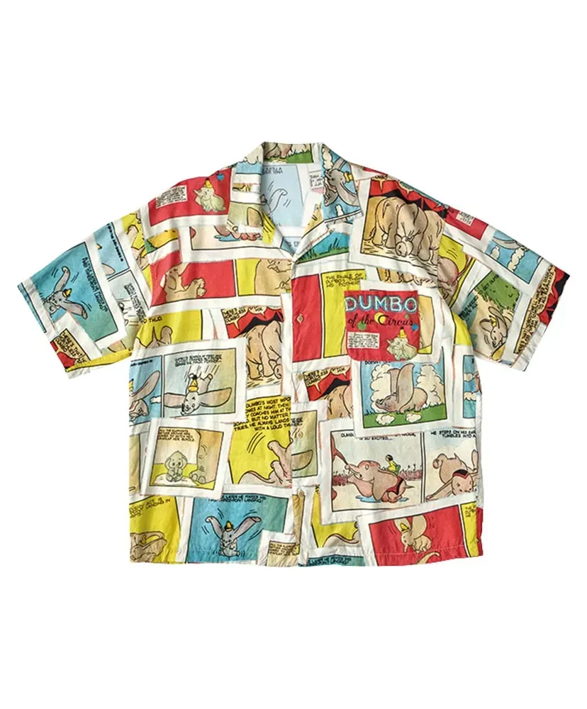 Disney Vc / Pc Aloha Collection Aloha Shirt / Disney Dumbo