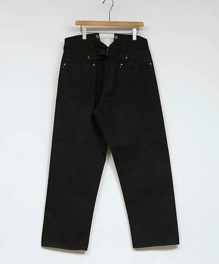 Railman Denim Pant - Black Denim