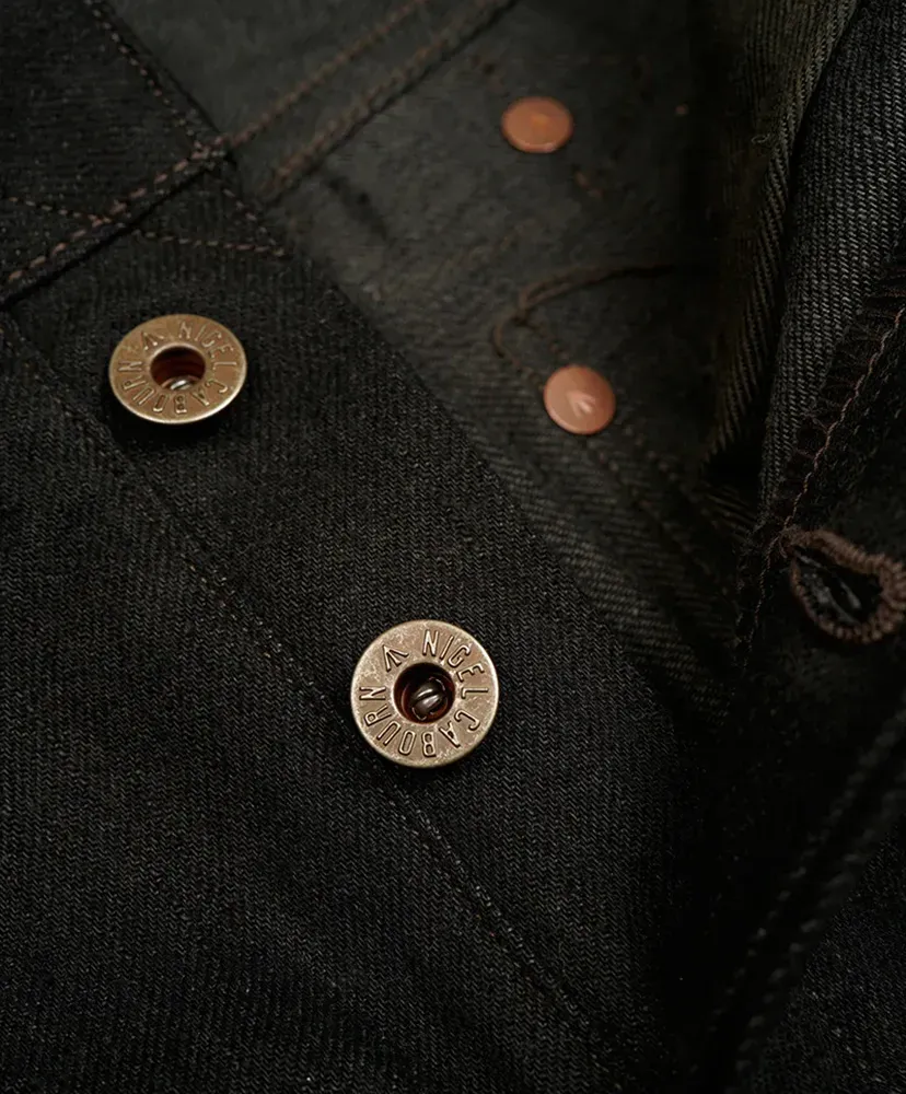 Railman Denim Pant - Black Denim