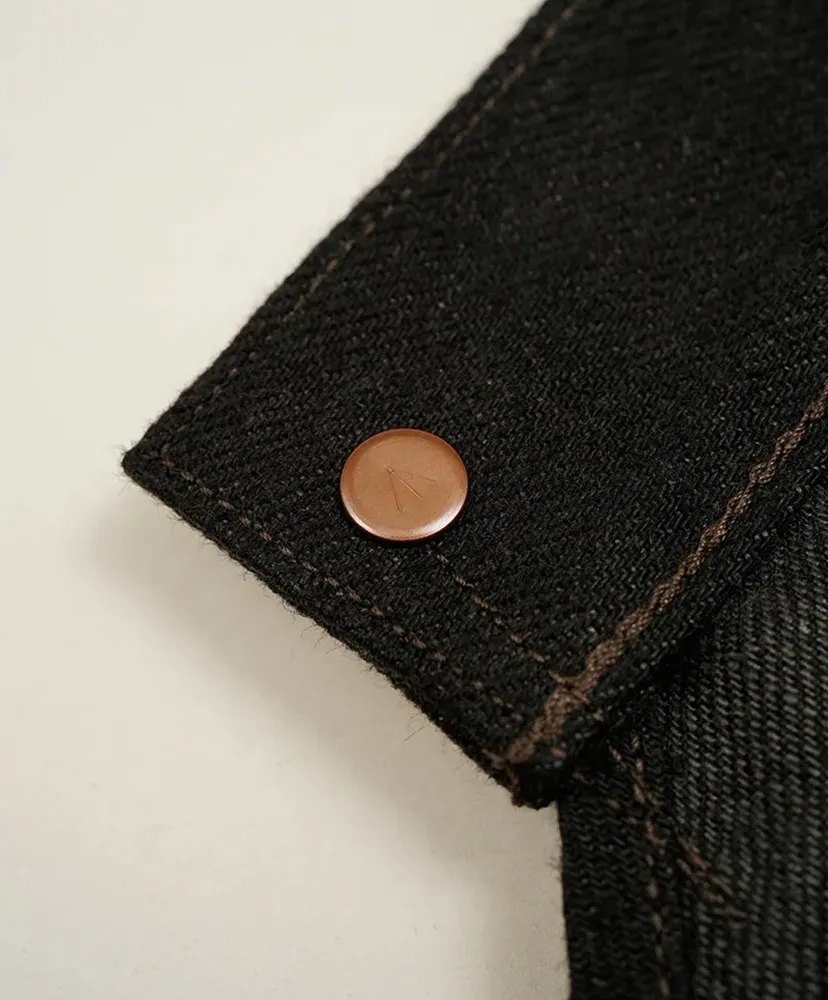 Railman Denim Pant - Black Denim