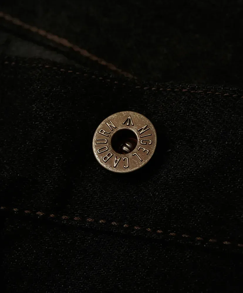 Railman Denim Pant - Black Denim