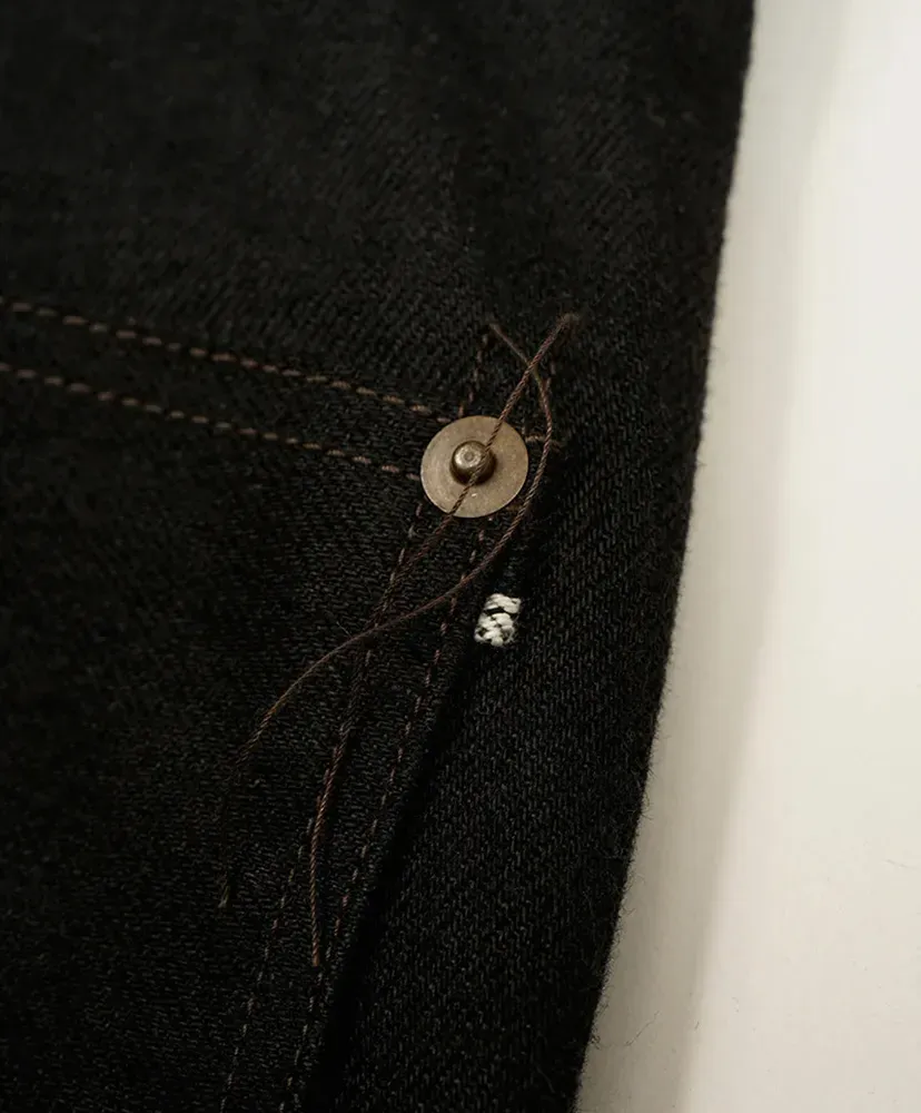 Railman Denim Pant - Black Denim