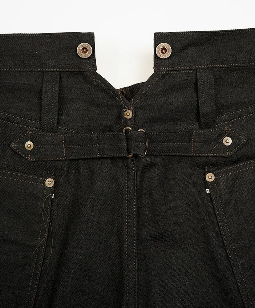 Railman Denim Pant - Black Denim