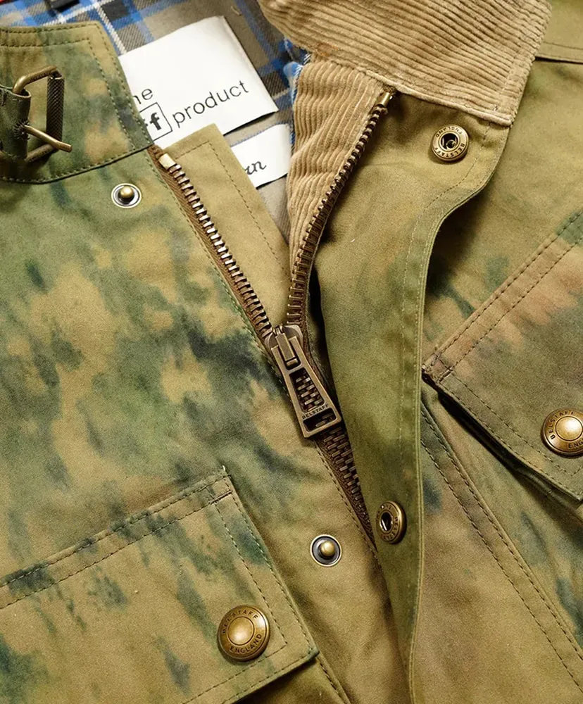 Nigel Cabourn X Belstaff Camo Trialmaster