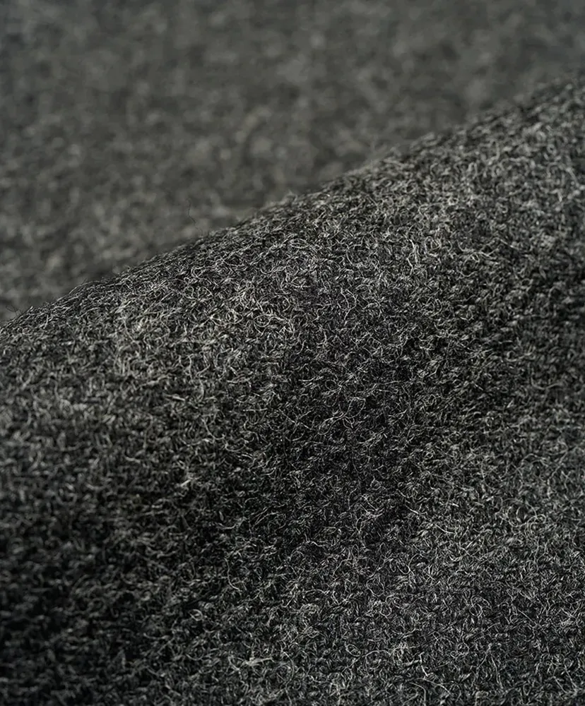 Collarless Jacket - British Tweed
