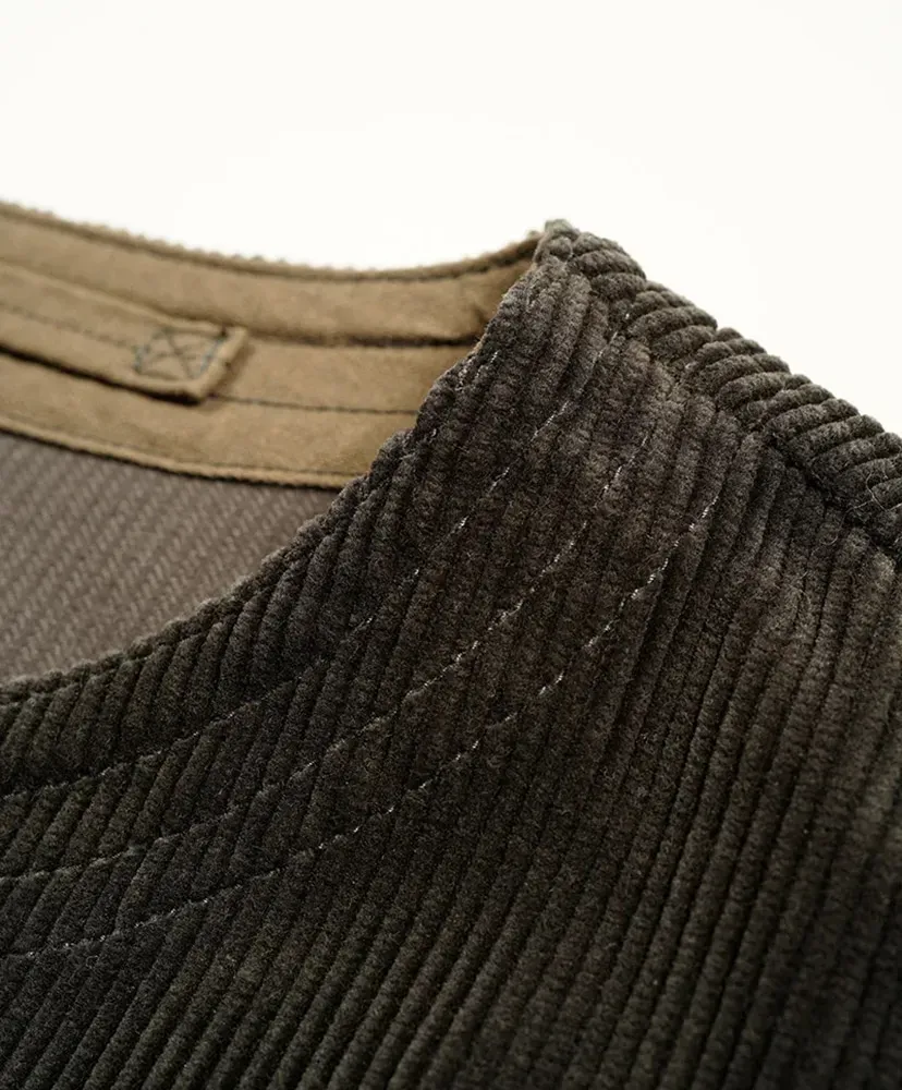 French Work Vest - 8W Corduroy