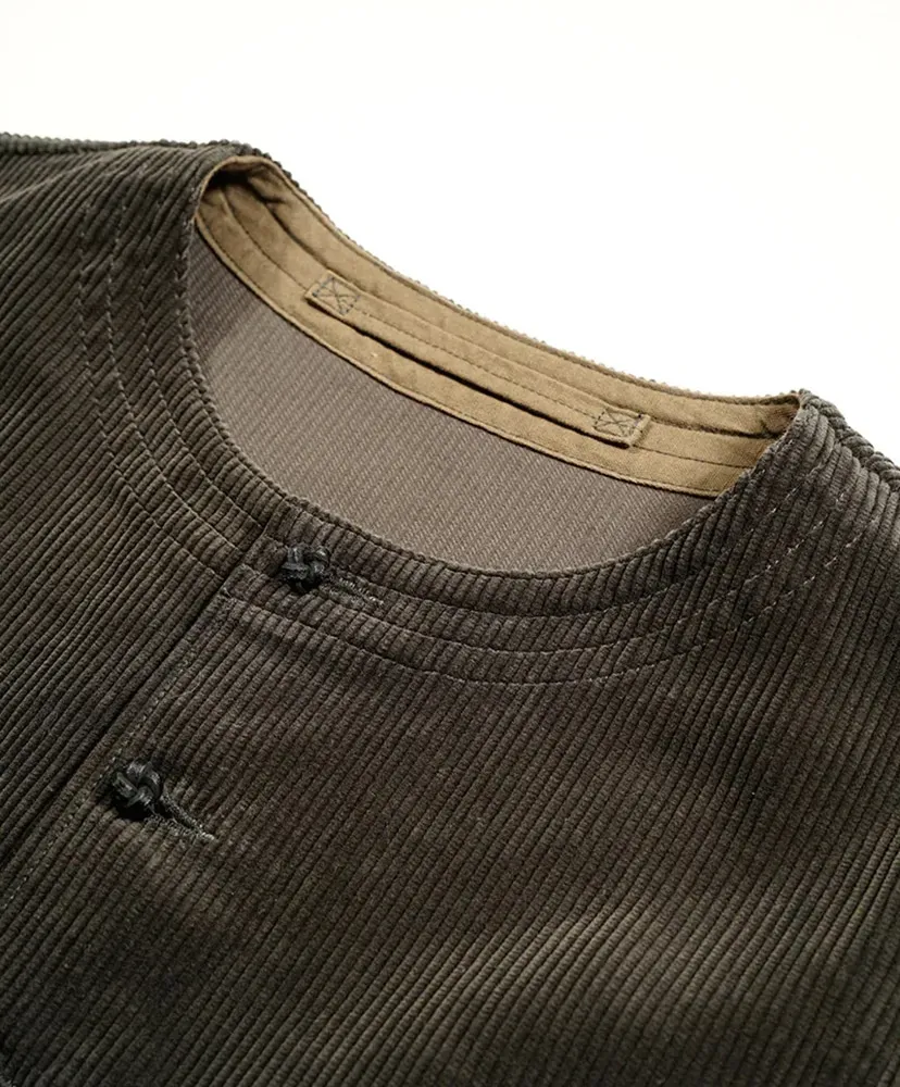 French Work Vest - 8W Corduroy