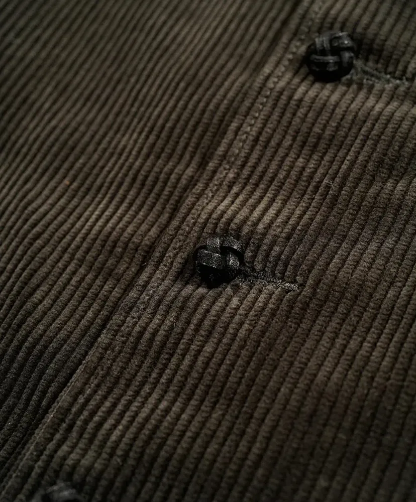 French Work Vest - 8W Corduroy