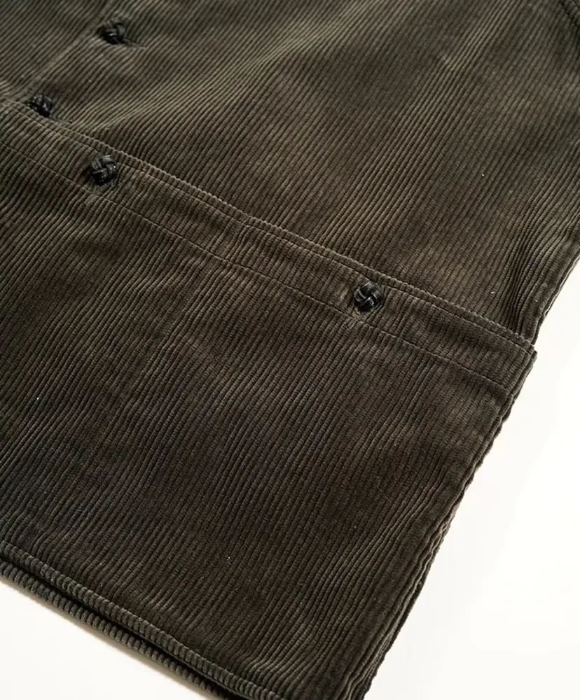 French Work Vest - 8W Corduroy