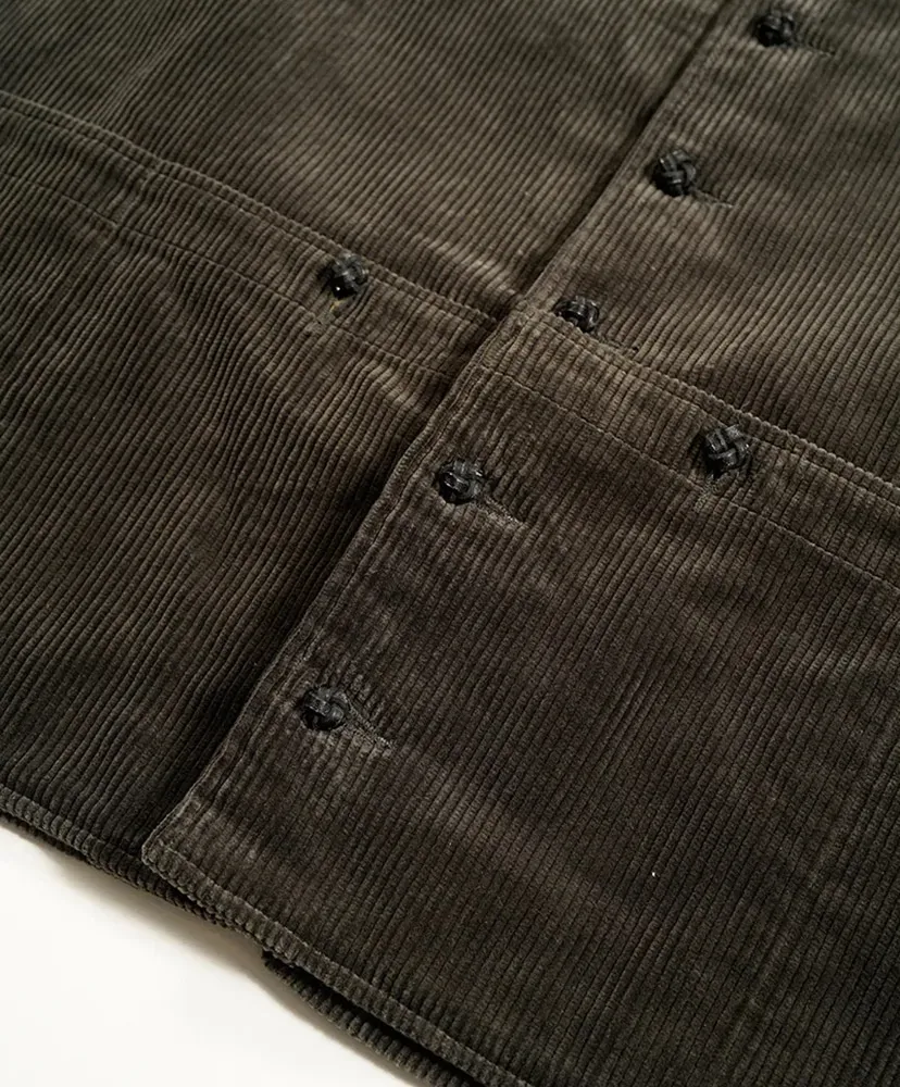 French Work Vest - 8W Corduroy
