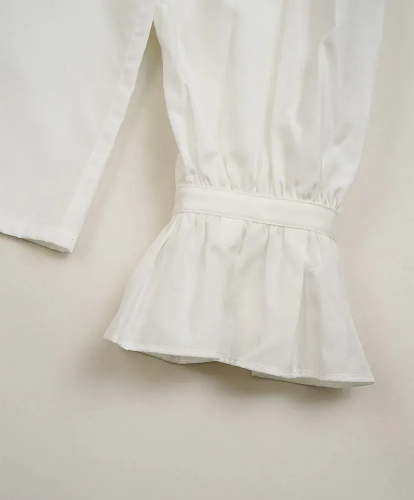 Gather Collar Blouse