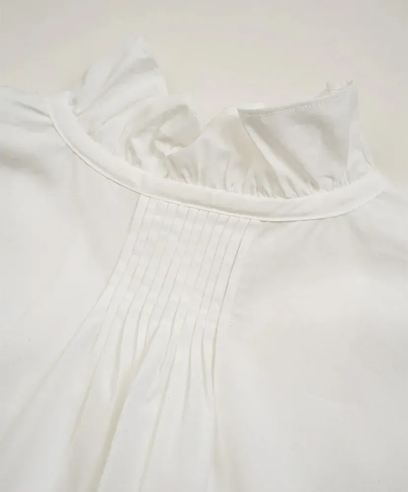 Gather Collar Blouse