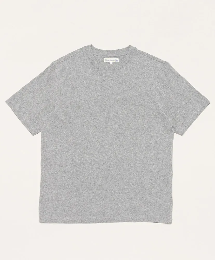 1940Sp Loopwheeled T-Shirt With Pocket,5.5Oz,Relaxed Fit