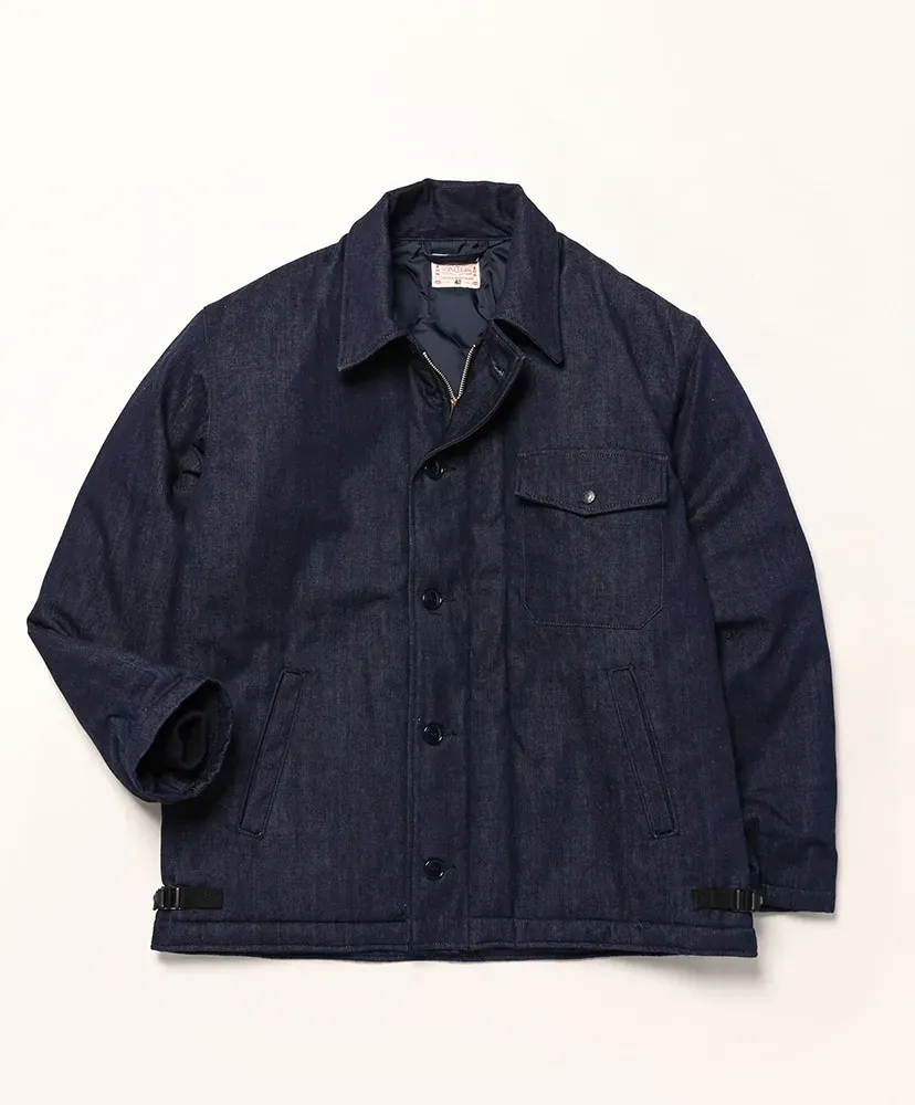 A-2 Jacket Quilted Wool Denim