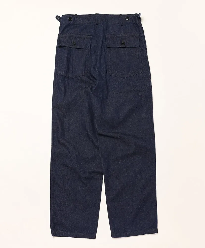 Us Army Baker Pants Cotton Linen Denim