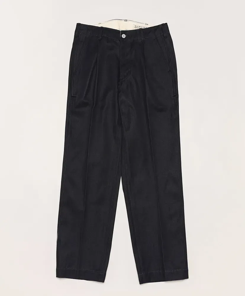 One Tuck Trousers West Point Denim