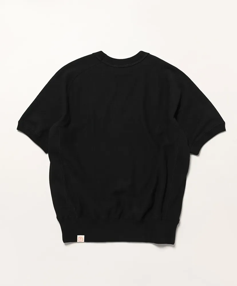 V Sweat Shirt Half Sleeve