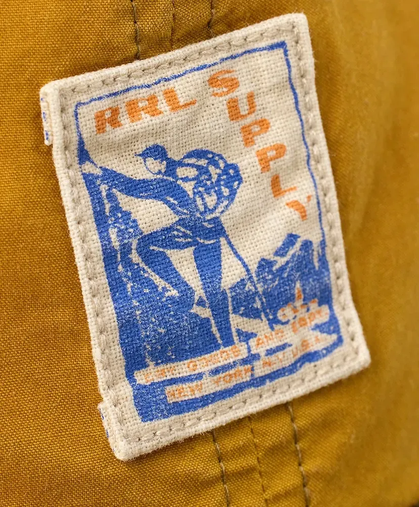 Corduroy-Bill Oilcloth Ball Cap