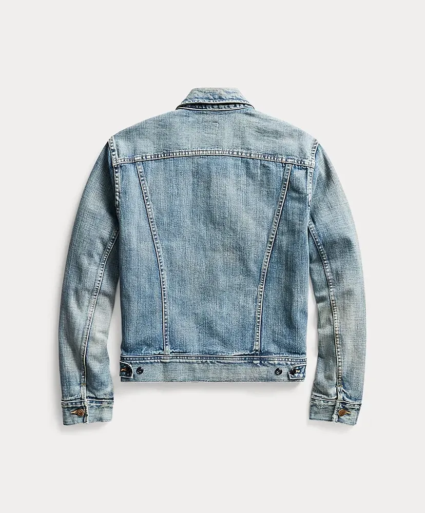 Leeland Indigo Denim Trucker Jacket