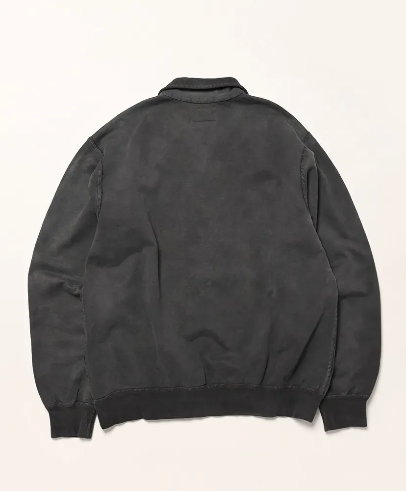 French Terry Quarter-Zip Pullover