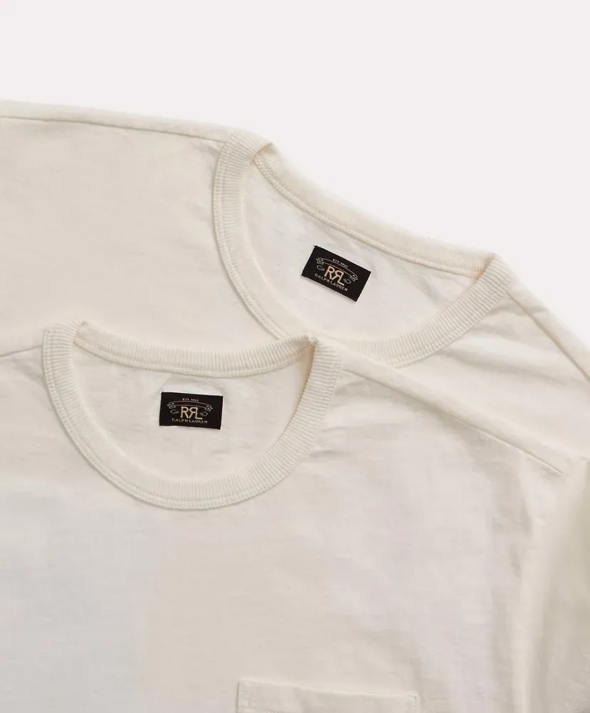 Garment-Dyed Pocket T-Shirt Two-Pack