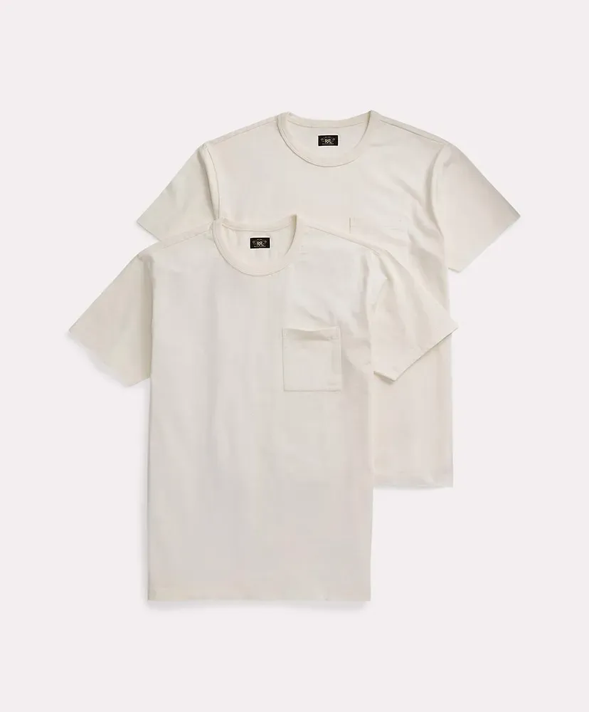 Garment-Dyed Pocket T-Shirt Two-Pack