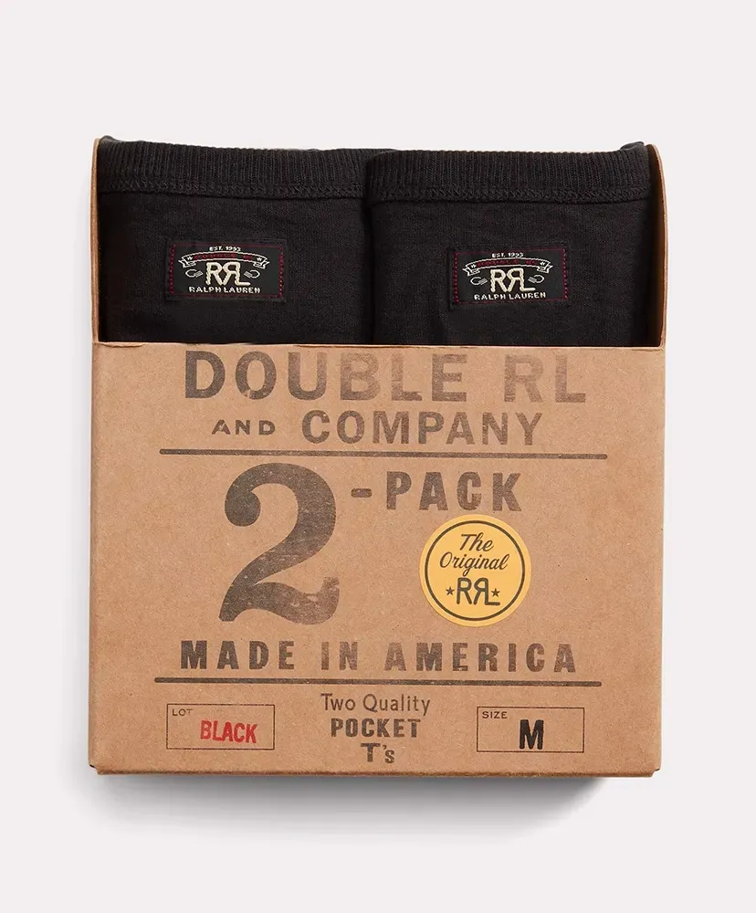 Garment-Dyed Pocket T-Shirt Two-Pack