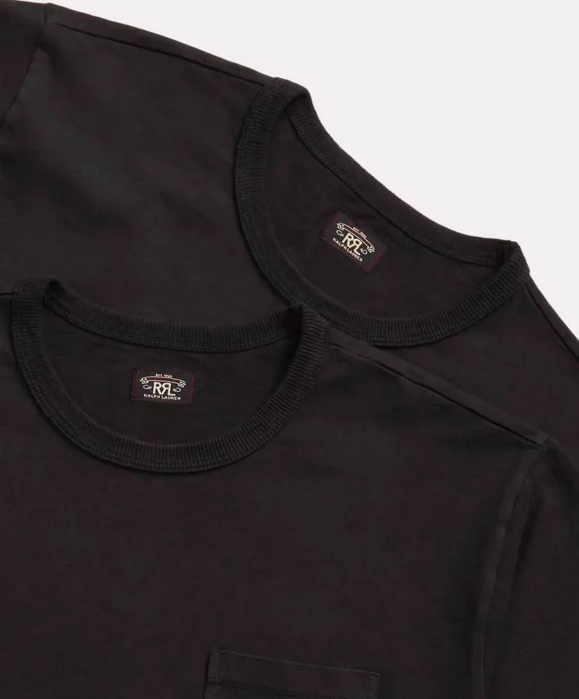 Garment-Dyed Pocket T-Shirt Two-Pack