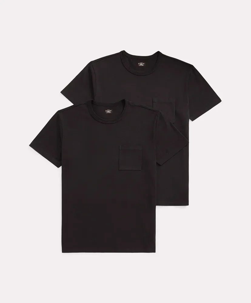 Garment-Dyed Pocket T-Shirt Two-Pack