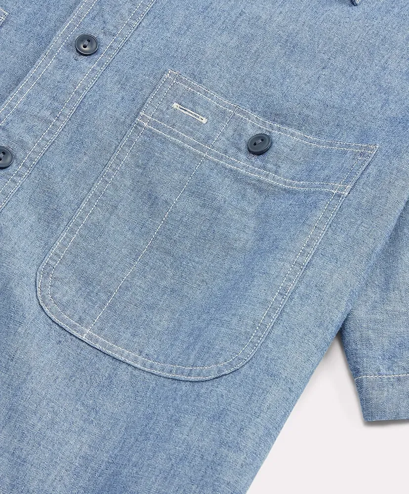Indigo Chambray Workshirt