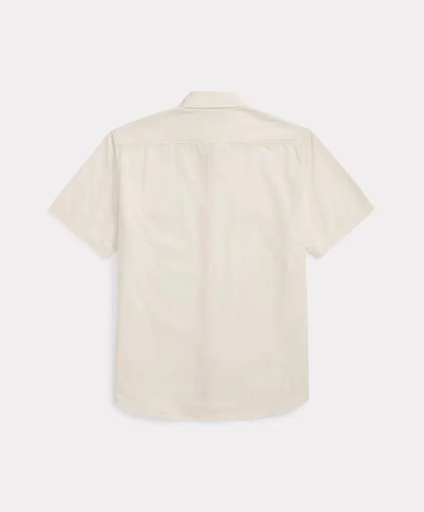 Selvedge-Detailed Woven Workshirt