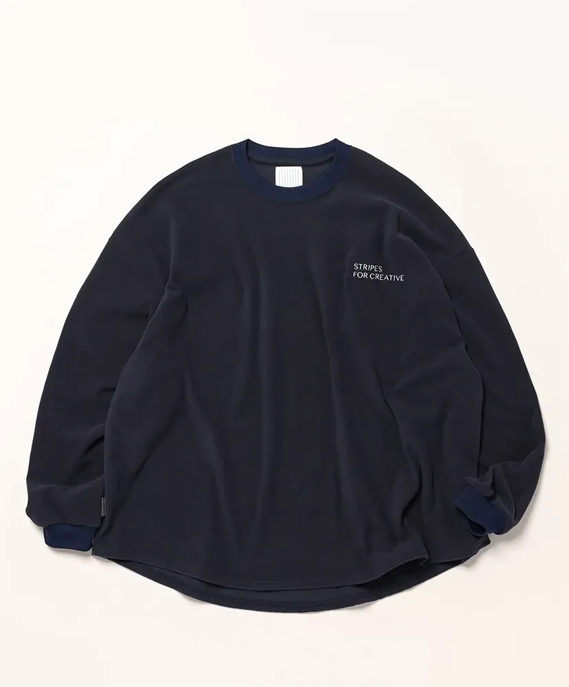 Fleece Super Big Ls Round Tee
