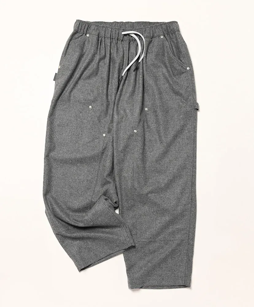 Cashmere Wool Double Knee Pants