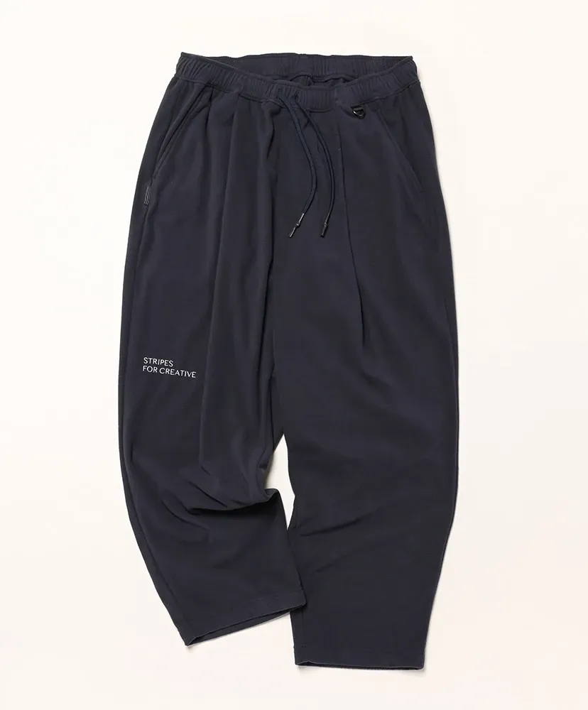 Fleece Wide Tapered Easy Pants
