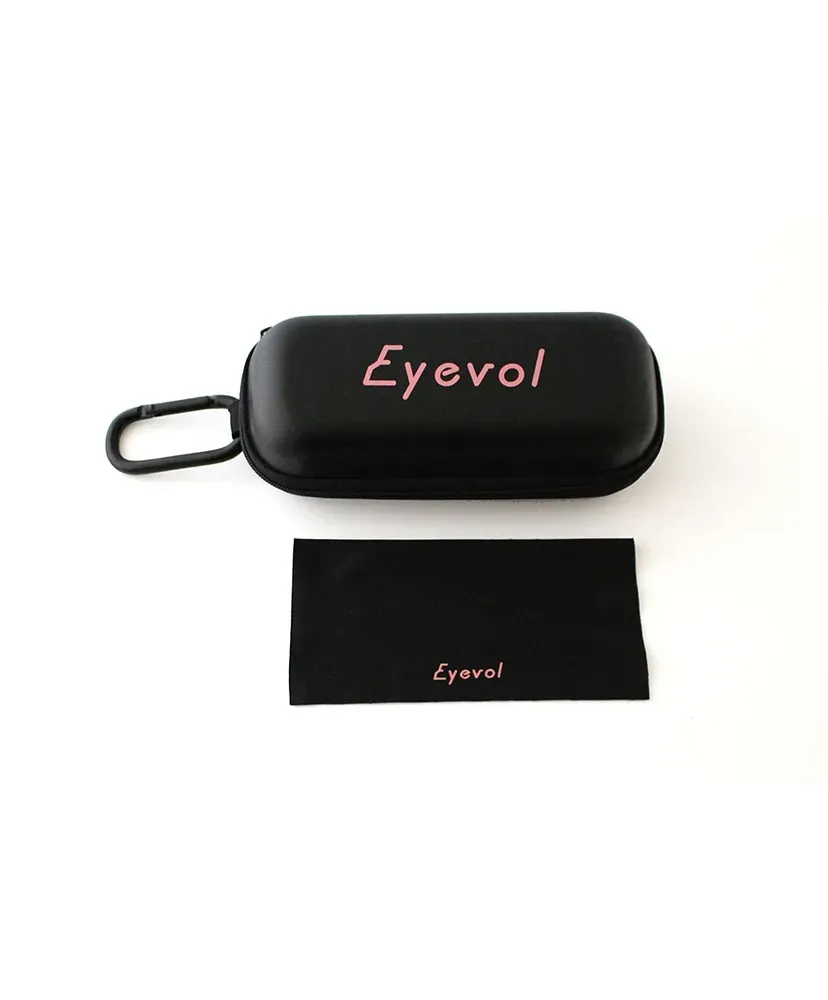 Eyevol Zip Soft Case Pink Logo