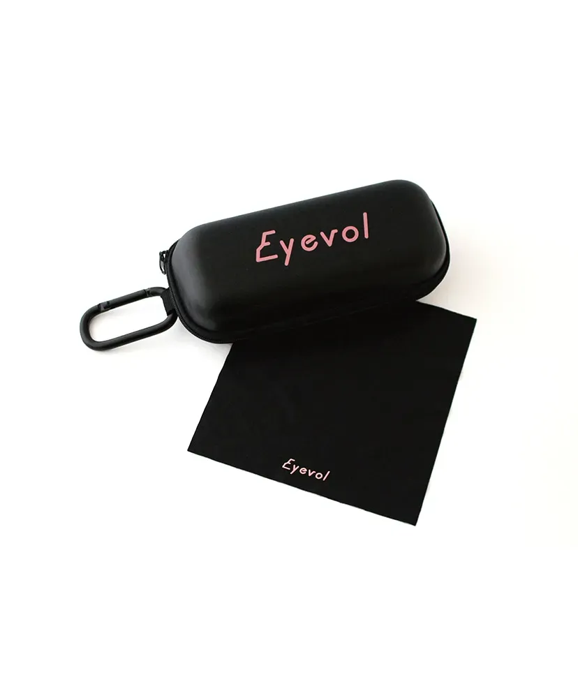 Eyevol Zip Soft Case Pink Logo