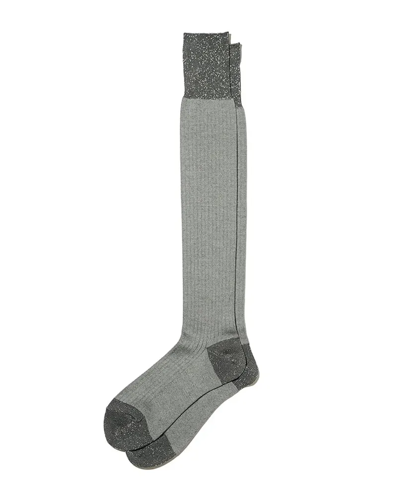 Wool Glitter High Socks 50
