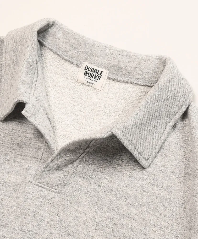 Lot.74004 Cut Off Sleeve Sweat Polo Shirt
