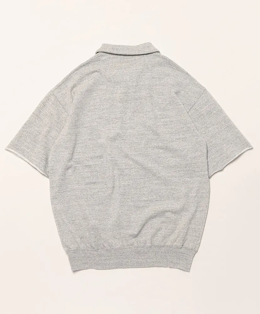 Lot.74004 Cut Off Sleeve Sweat Polo Shirt