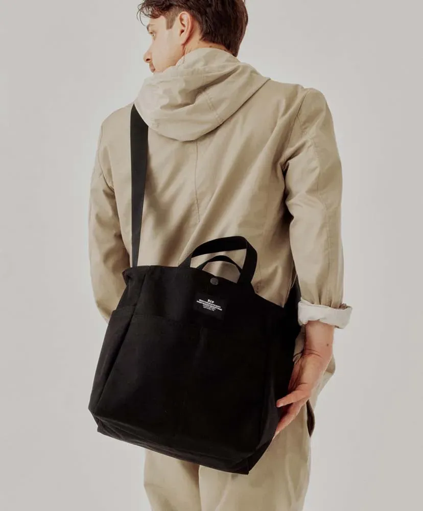 Multi-Pocket Bag Medium - Canvas Nylon