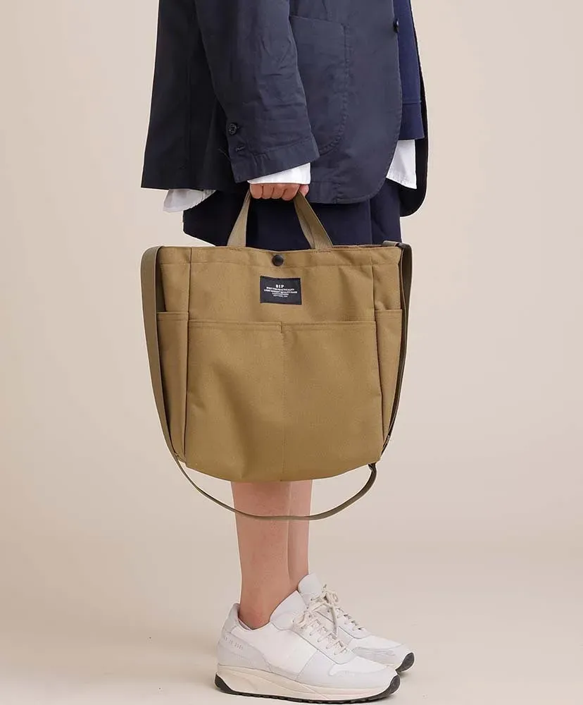 Multi-Pocket Bag Medium - Canvas Nylon