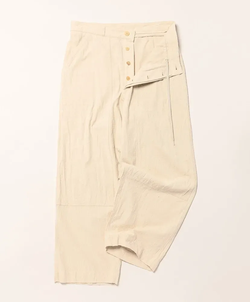 Silk/Cotton Nep Painter Pants