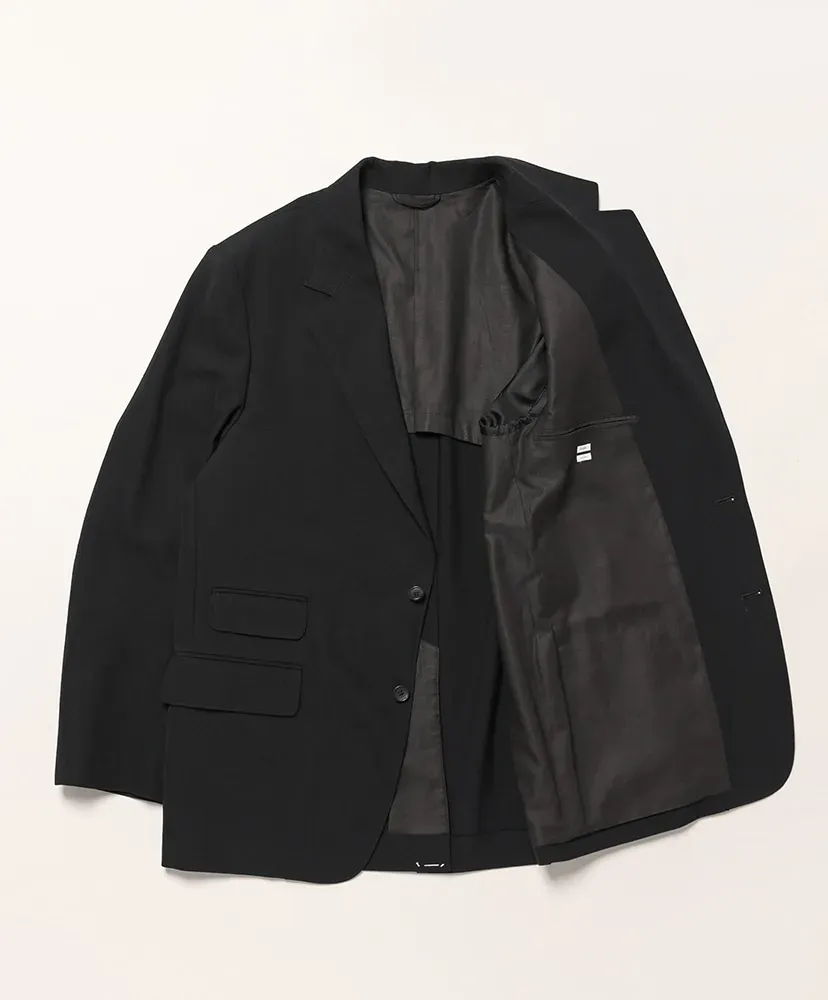 Wool Gabardine 2B Jacket