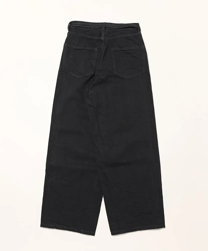12.9Oz Denim Bias Belted Pants